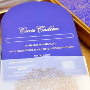 Carte Cadeau (sous 24h) : Art & Cuisine Végétarienne à Lille