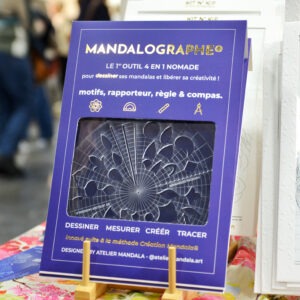 Mandalographe® – Outil 4-en-1 pour dessiner ses Mandalas